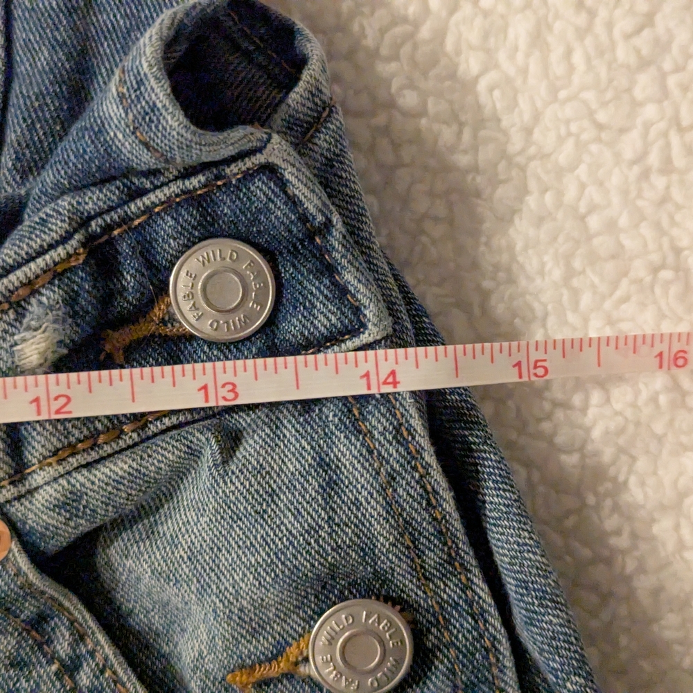 Distressed Denim Overalls - Picture 6 of 6